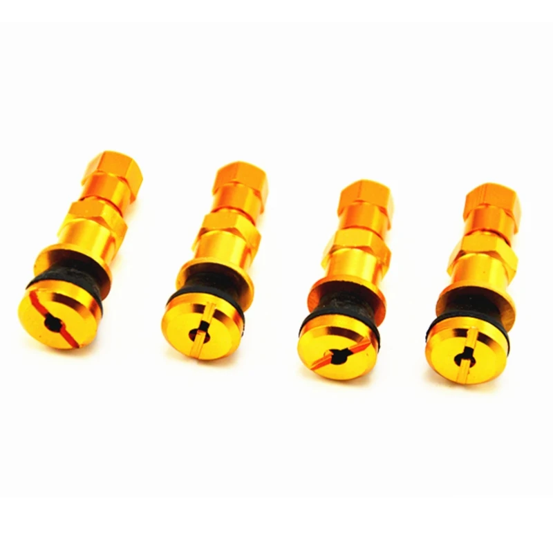 Алюминиевый автомобильный бескамерный стержень клапана колеса с четырьмя