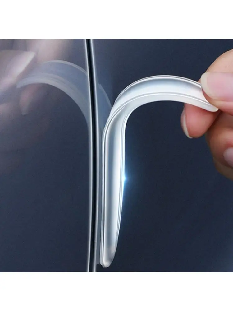 

4pcs/set Invisible Silicone Car Door Anti-collision Strip Protector Guard 28GC