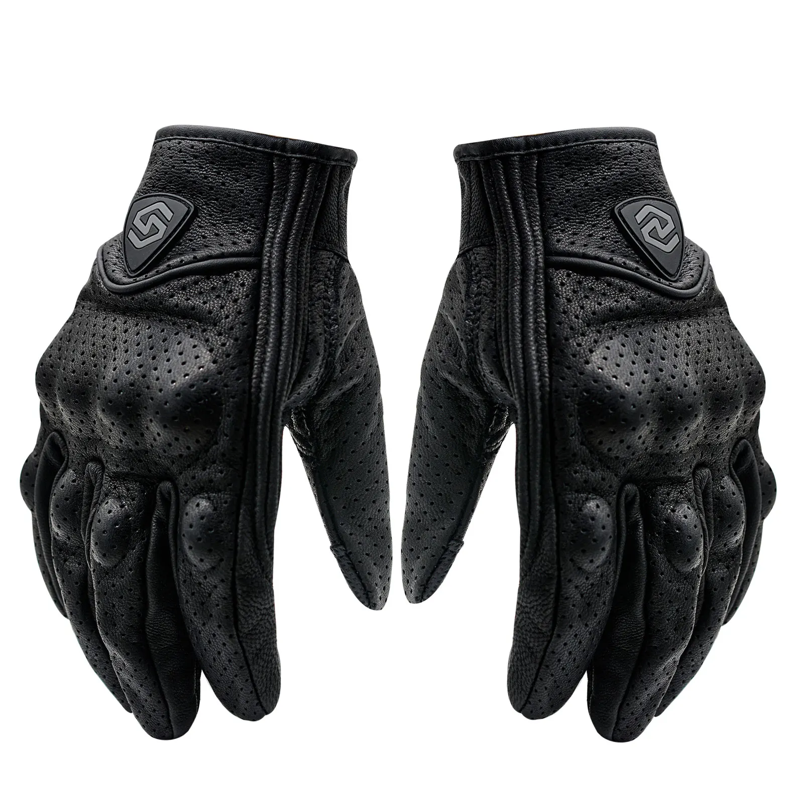 

Wear Resistant Motorcycle Gloves Touch Screen Design Windproof Keep Warm Breathable Leather Gloves Moto Riding Accessories