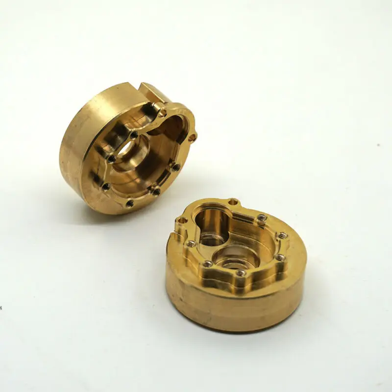 Brass Counterweight Balance Weight Portal Drive Housing For TRX-4 Tire 1/10 RC Traxxas 4 1:10 2PCS/1 Set | Игрушки и хобби