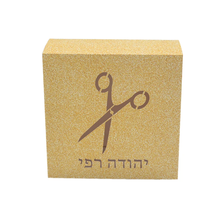 Forbici personalizzate nome ebraico confezione regalo scatole ebrei per Upsherin festa di 3 anni