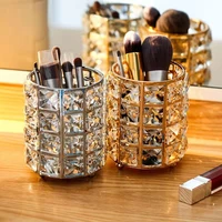 circular makeup brush holde decorative ornament boxes eyebrow pencil holder storage box organizers for cosmetics