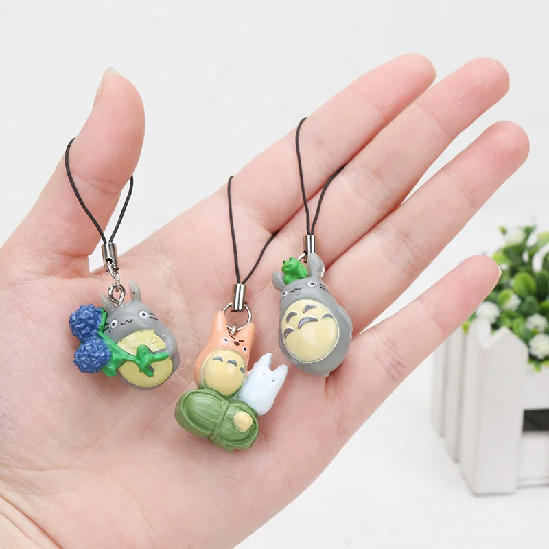 12 шт./компл. Kawaii Мой сосед Тоторо Мэй брелок мультяшный анимация фигурка