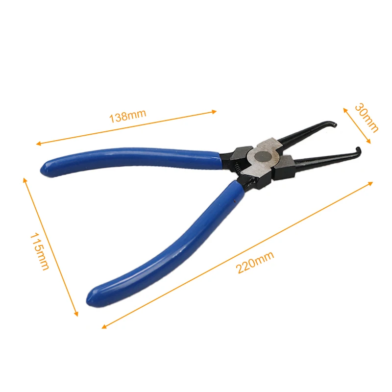 

High Quality Joint Clamping Pliers Fuel Filters Hose Pipe Buckle Removal Caliper Carbon Steel Fits for Car Auto Vehicle Tools