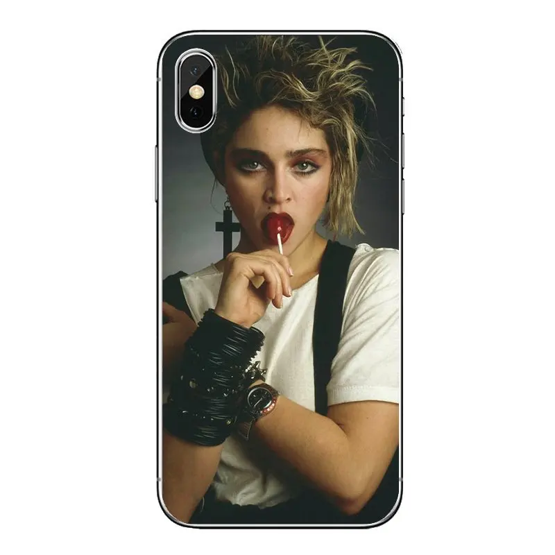 Silicone Phone Cases Covers Rebel Heart USA Sexy Lady Madonna For Samsung Galaxy A5 A6 A7 A8 A9 J4 J5 J7 J8 2017 2018 Plus Prime |
