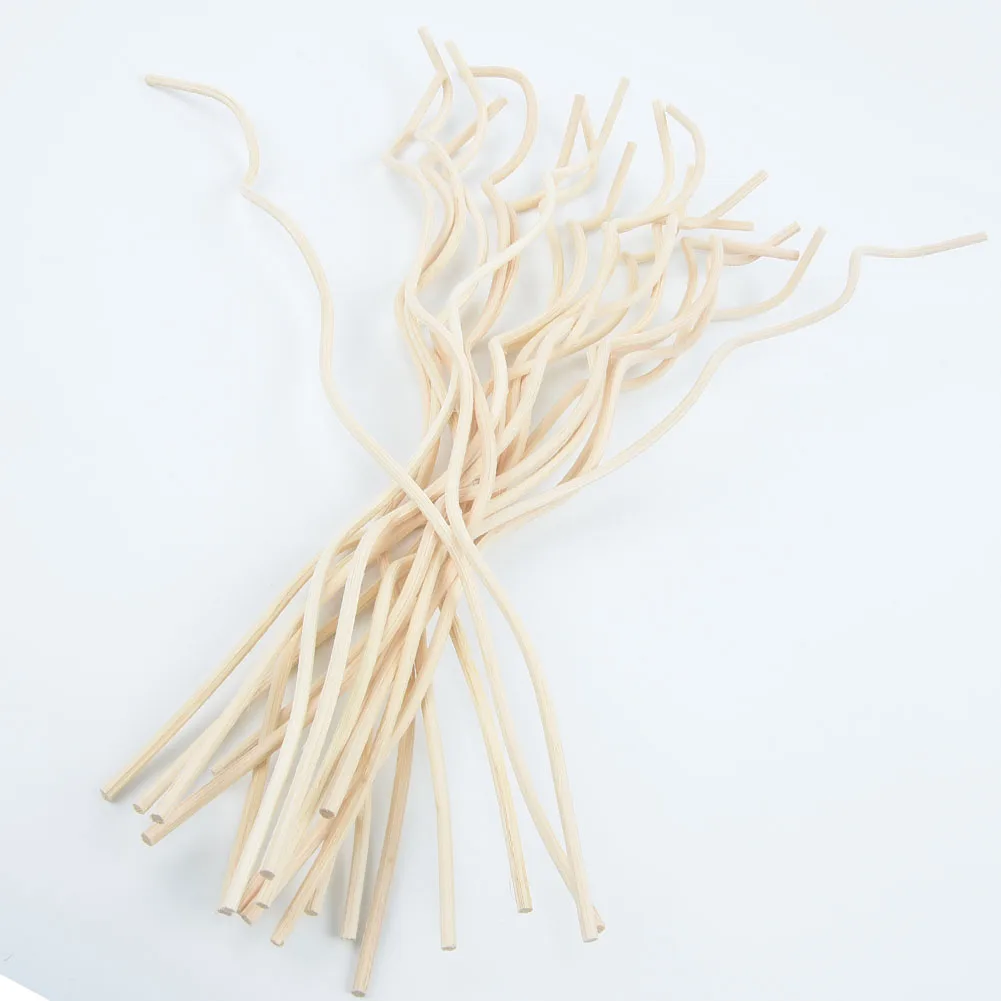20x Reed Diffuser Сменные палочки волнистый ротанг тростник через цветы домашний