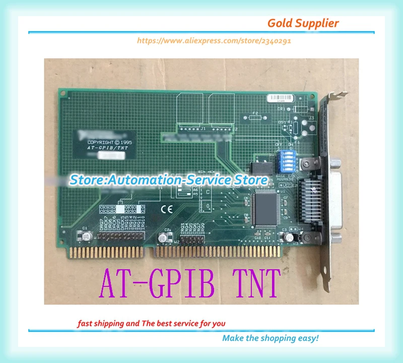 NI AT-GPIB TNT GPIB карта захвата ISA AT-GPIB/TN | Электроника