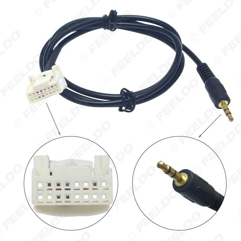 FEELDO аудиокабель для Subaru Forester 2013 Удлинительное Автомобильное устройство CD радио