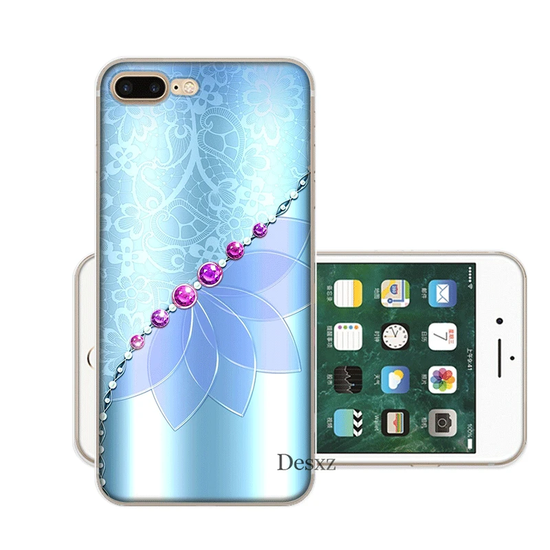 Чехол для мобильного телефона iPhone 11 Pro X XR XS Max 5 5S SE 6 6S 7 8 Plus жесткий чехол цветок с