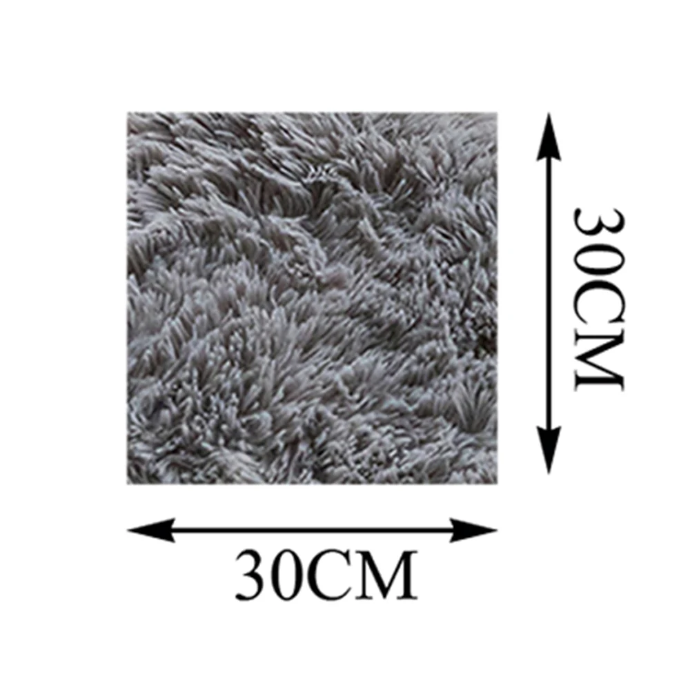 Мягкий сшитый ковер пенный для спальни напольный коврик ванной украшения дома