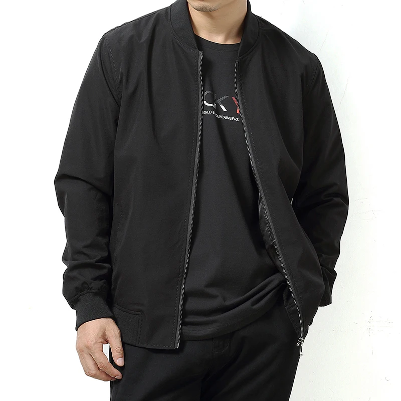 

high quality Plus size 8XL 7XL New Jacket Men Fashion Casual Loose Mens Jacket Sportswear Bomber Jacket Mens jackets and Coats