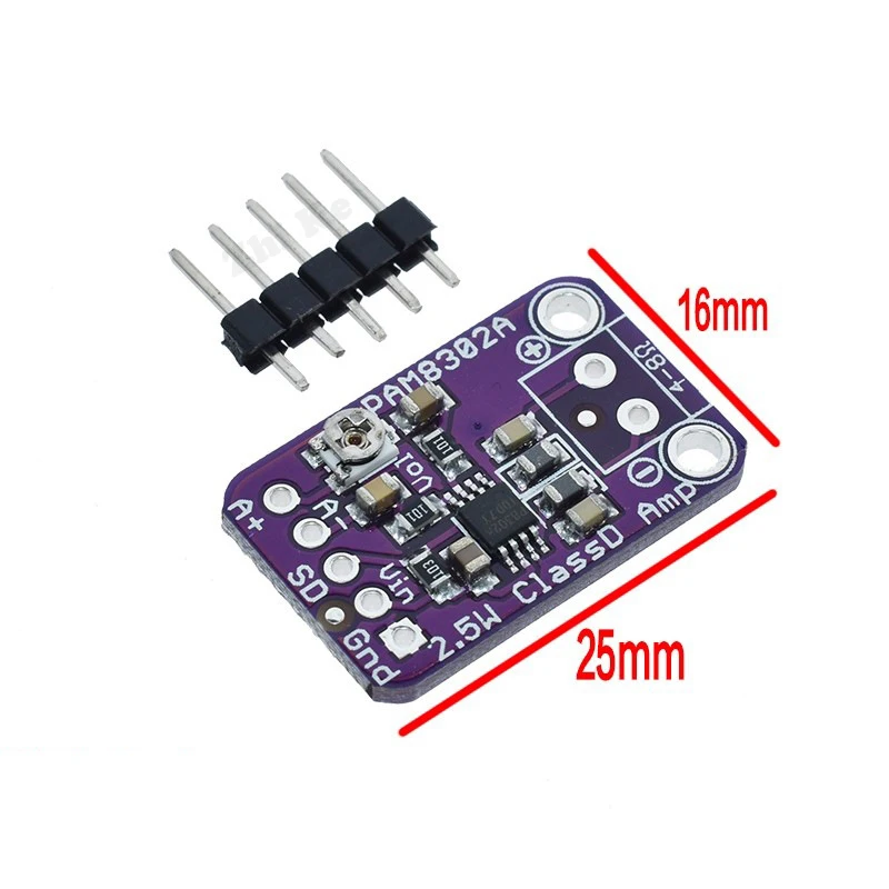 CJMCU8302 PAM8302A 2 5 Вт одноканальный Моно-аудио усилитель класса D Amp модуль стерео