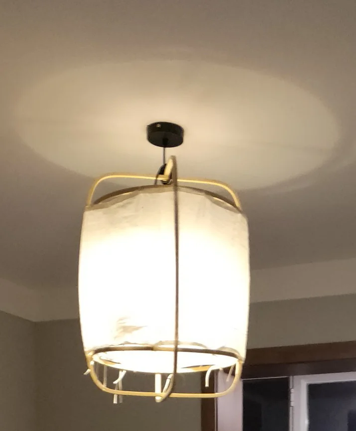 Bamboo lamp body Бамбуковый подвесной светодиодный светильник в скандинавском стиле, подвесной светильник для столовой, современный ресторан, кухня, кофейная комната, лофт, подвесной светильник из ткани E27, 90-220 В - Цвет корпуса: Bamboo lamp body