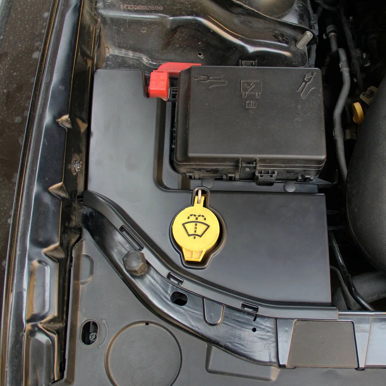 

Пара боковых панелей двигателя автомобиля для 2015 -2021 Dodge Challenger SXT/GT/RT, защита панели двигателя автомобиля