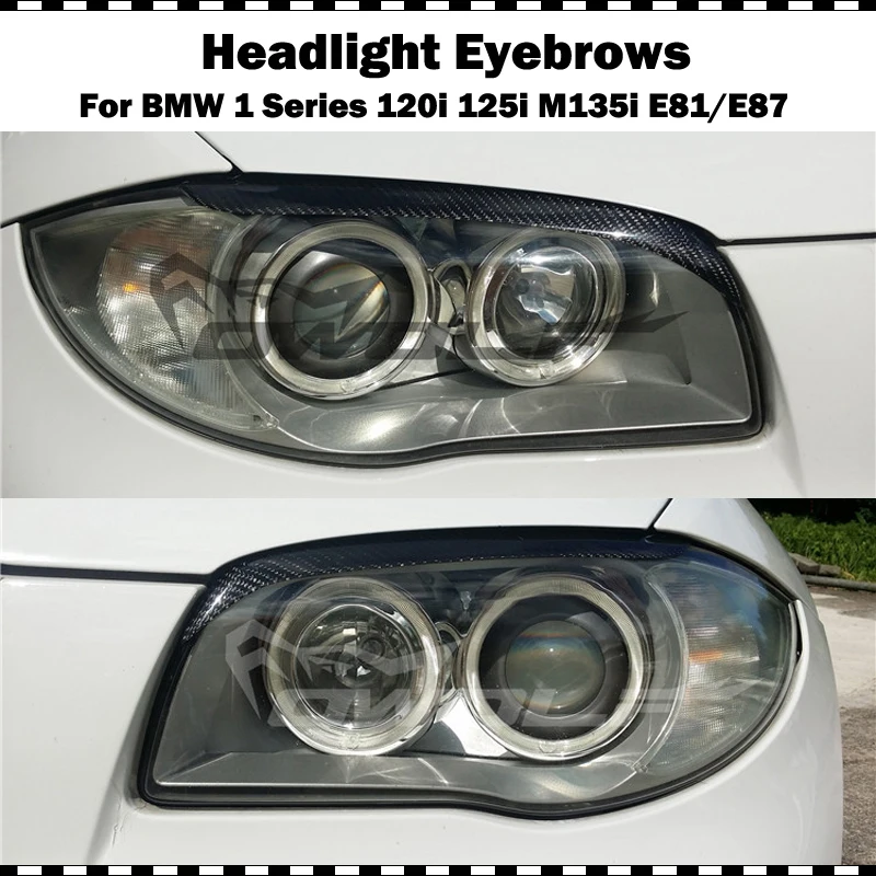 Брови для автомобиля из углеродного волокна BMW 1 серии хэтчбек 120i 130i 135i 2004 2011 год E81