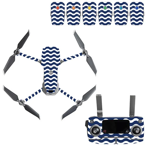 Граффити наклейка Skins Комплект для DJI Mavic 2 Drone Body sticker пустынный камуфляж наклейки аксессуары для кожи Mavic 2 PRO/Zoom