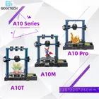 Geeetech A10 Series принтер A10 A10M A10T открытый источник GT2560 V4.0  V4.1B, строительная платформа высокой адгезии 220x220x260 мм, DIY