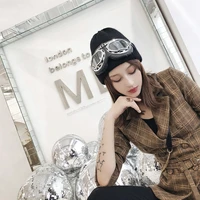 accessories bonnets knitted hats outdoor fashion woman beanie skullies hat riding sets pilot kni casual women warm winter hat