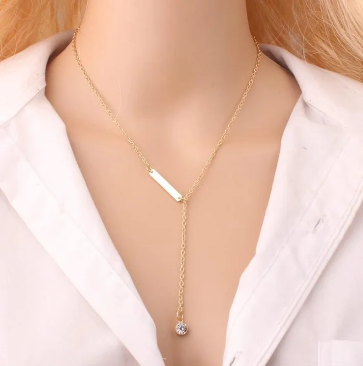 Новый модный геометрический дизайн округлый Круглый Кулон минимализм Женские