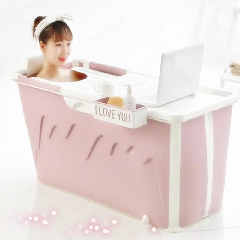 adult women SPA bath  with child portable folding plastic bath tub bath tub bath tub small family bath tub bath