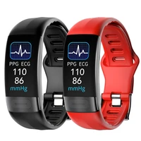 ecgppg smart bracelet body temperature blood pressure heart rate monitor smartband fitness tracker sport smart wristband watch