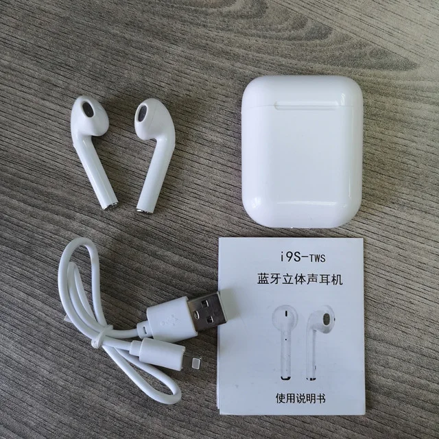 IBESI i9s tws Bluetooth наушники, беспроводные наушники, мини наушники, гарнитура, Bluetooth гарнитура с зарядным устройством для смартфона - Цвет: i9s-NOPACKAGE