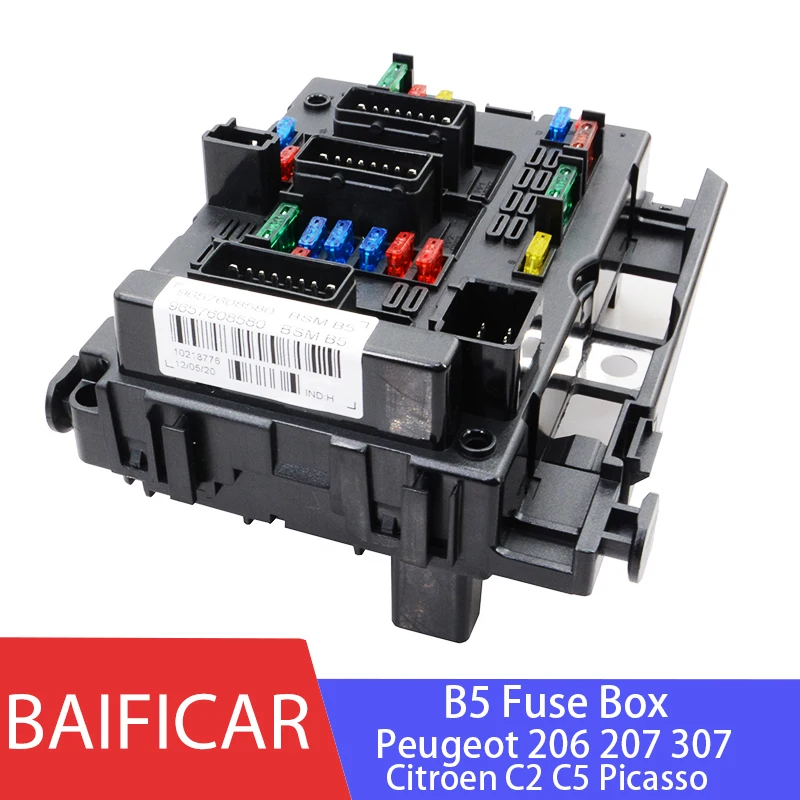 Новый предохранитель Baificar B5 B3 B4 BSM 9657608580 для Citroen C2 Peugeot 206 307 807 Partner Lancia Phedra