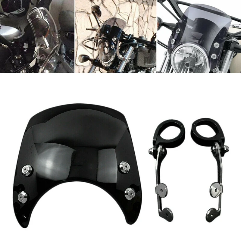 Лобовое стекло мотоцикла для Sportster XL 883 1200 модели 2004-2019 39 мм-41 мм |