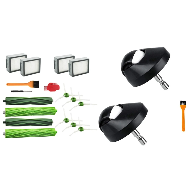 2 шт. Набор сменных роликов для пылесоса Roomba | Бытовая техника