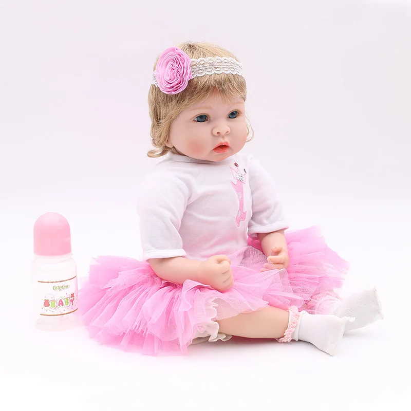 20 &quotbebes reborn Мягкие силиконовые куклы для маленьких девочек подарок детей