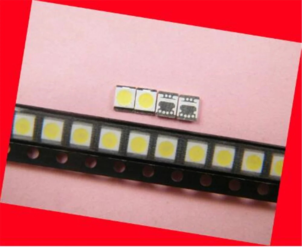 200piece/lot FOR Repair Sharp LCD TV LED backlight Article lamp SMD LEDs SEOUL 2835 3V Cold white light | Электроника