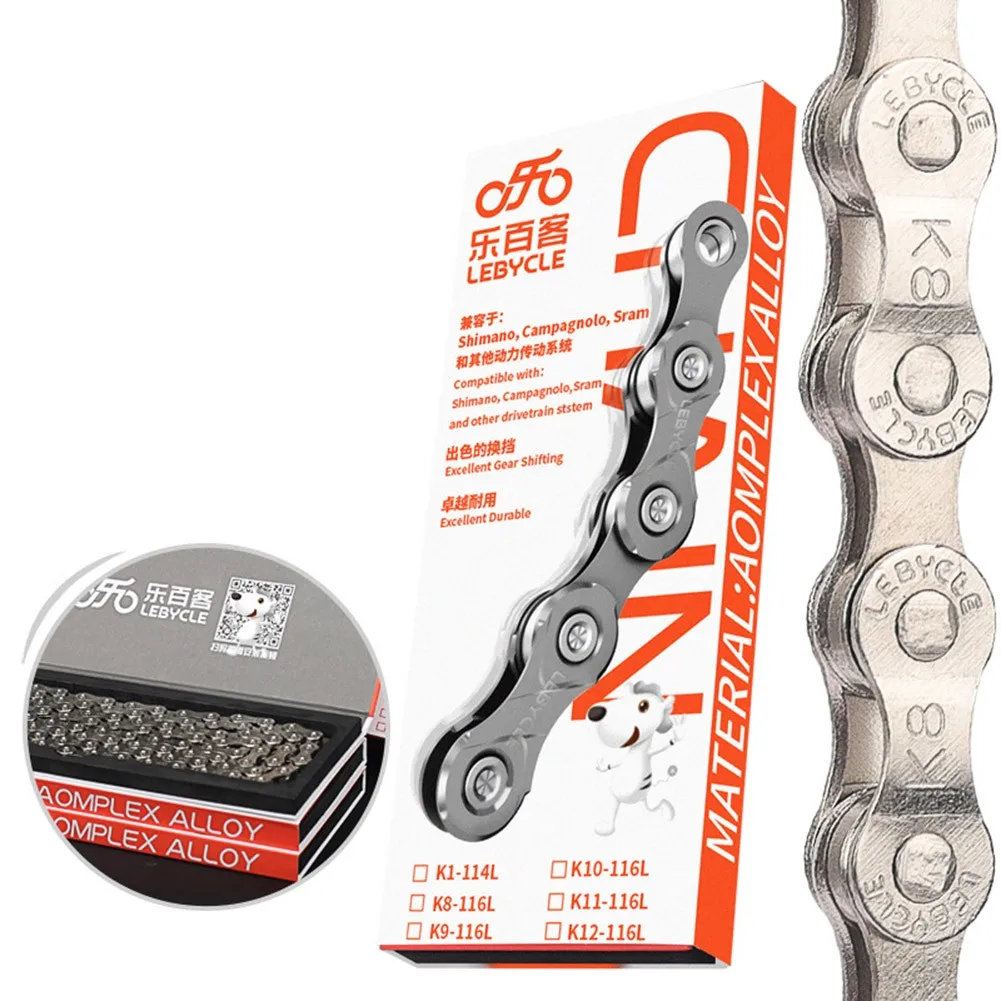 

MTB Road Bike Bicycle Chain 116 Links 6/7/8/9/10/11 Speed For Shimano SRAM High Quality Steel Cycling Chains Parts Accessories