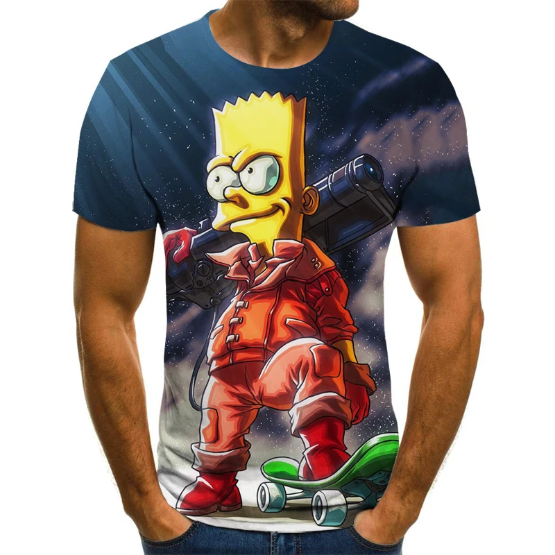 

2021 New 3D Printing Cartoon Anime Male T-shirt Teenagers and Children T-shirt 3DT Shirt Top Harajuku Male and Female T-shirt