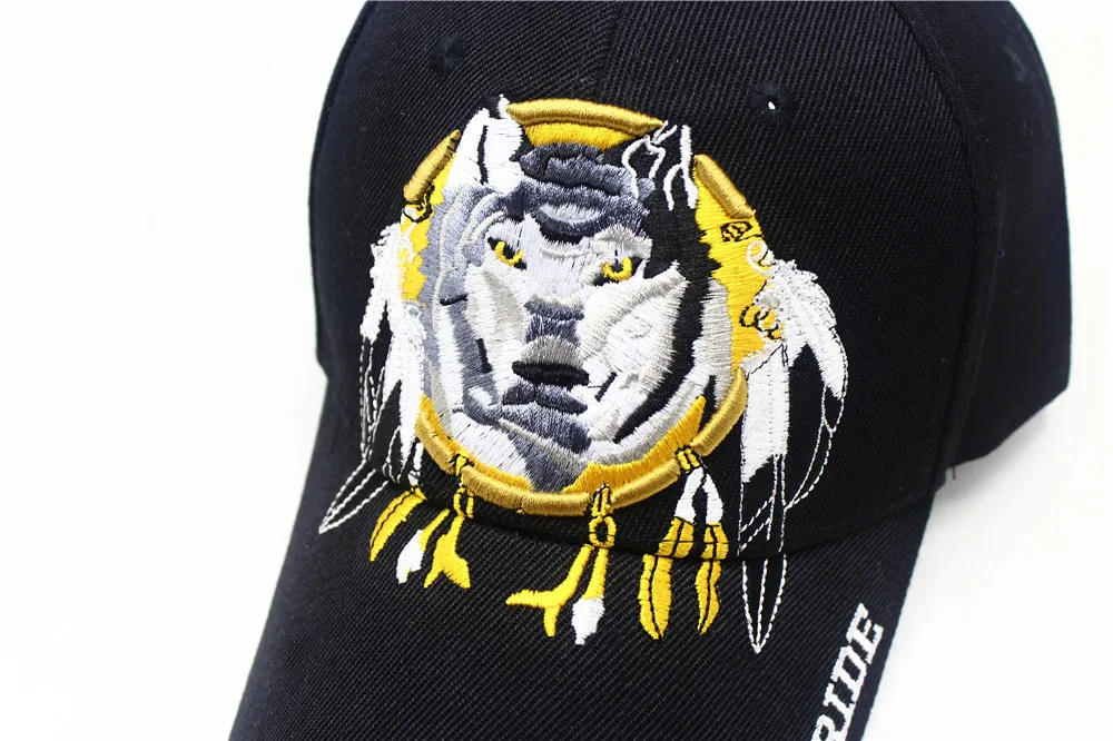 Бейсбольная кепка LIBERWOOD с вышивкой в виде родного гордого волка тактическая