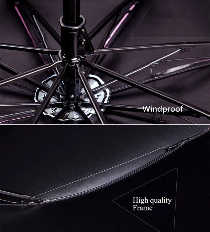 DMBRELLA, маленький дорожный Зонт с защитой от ультрафиолетового излучения, магический, меняющий цвет, подарок для девушек, девушек, зонтик от дождя для женщин DM007