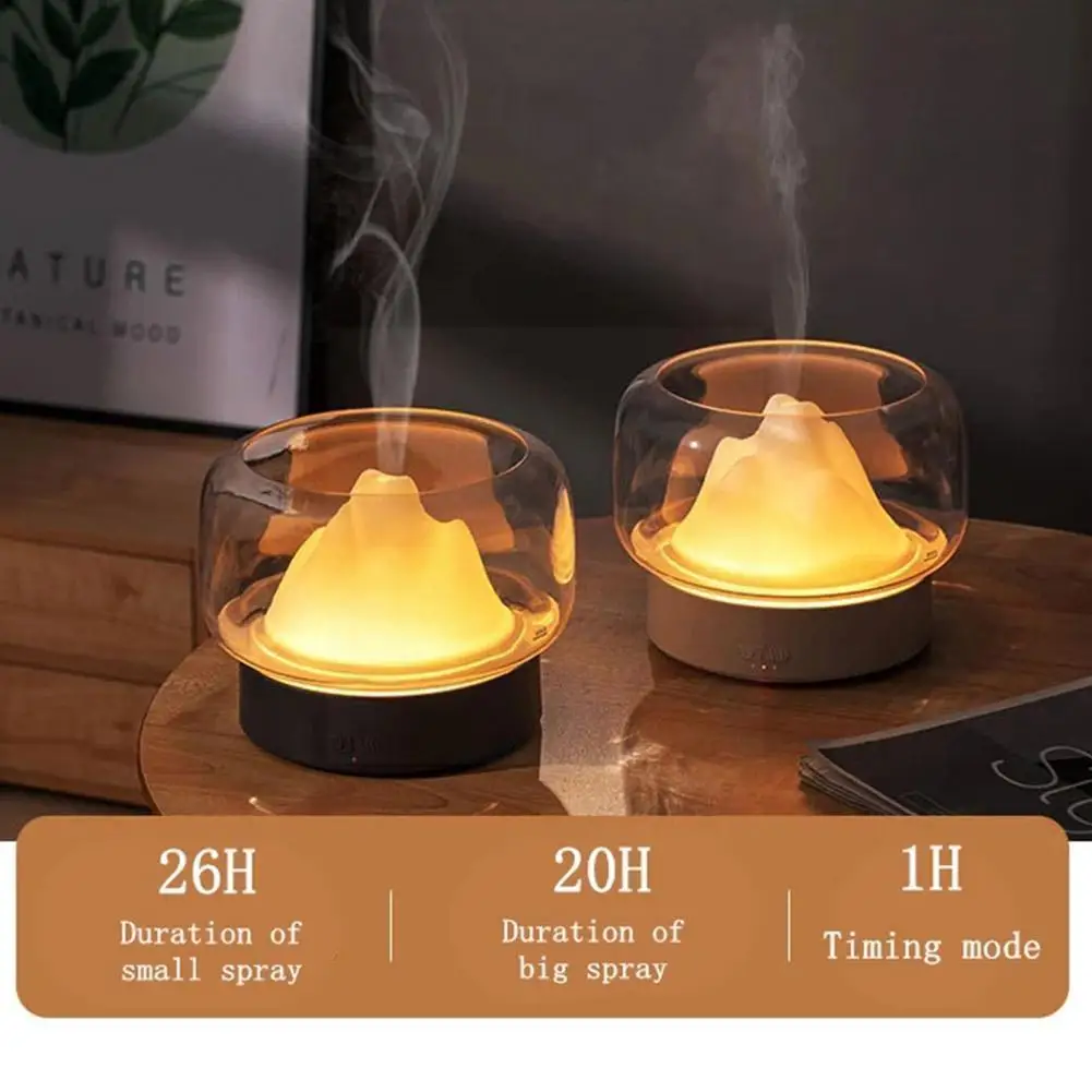 

Multifunctional Aroma Diffuser USB Automatic Power-off Diffuser Sleeping Bedside Humidifier Light Desktop Aroma Night A8U6