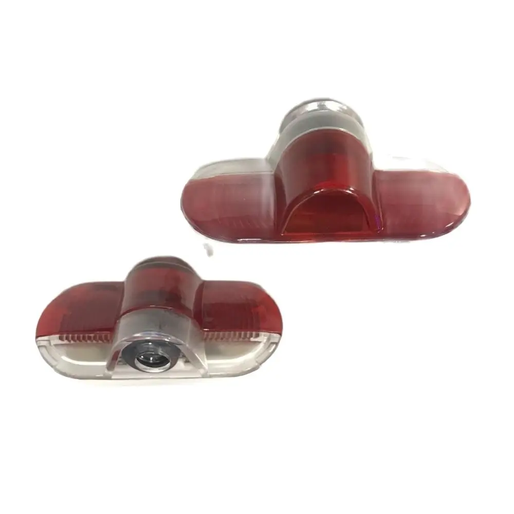 

JURUS 2pcs For Bora 2002-2007 MK4 Skoda Octavia Car Door Opening Warning Lights Led Logo Projector Welcome Ghost Shadow Light