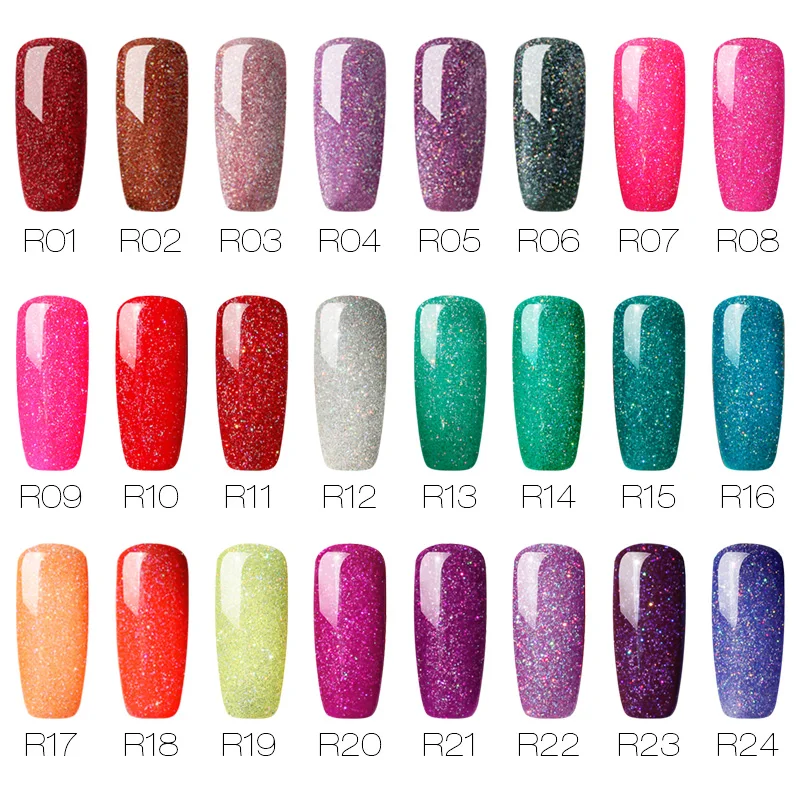 Гель-лак для ногтей ROSALIND гибридные длаки отмачиваемый гель Полупостоянный