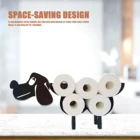 Стеллаж для хранения бумаги, металлический, прочный, компактный, рулон бумаги для ванной