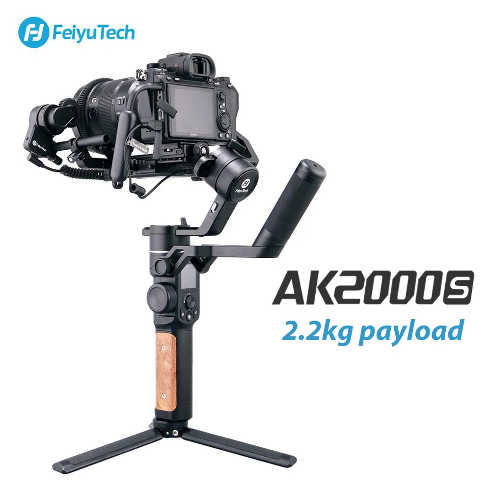 FeiyuTech AK2000S камера видео стабилизатор Ручной Стабилизатор для DSLR беззеркальной