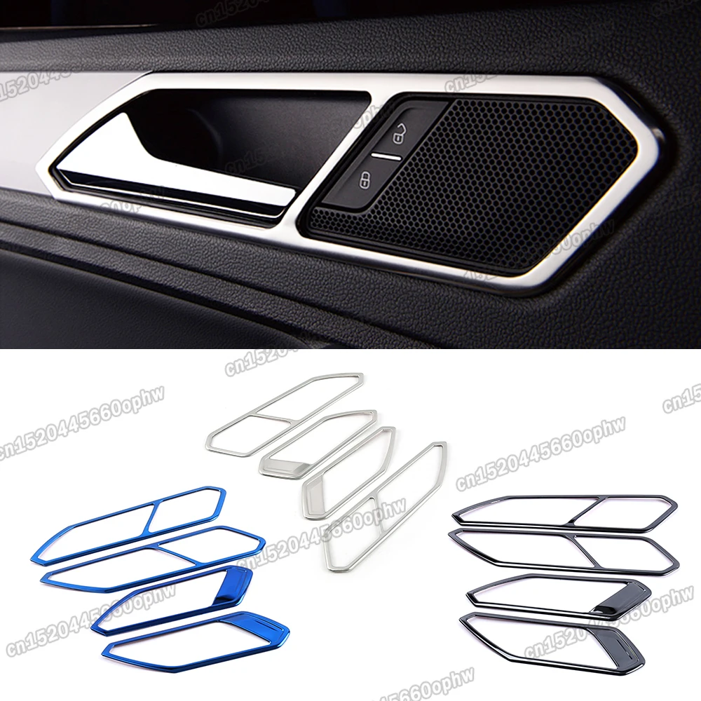 

Рамка дверной ручки из нержавеющей стали для Volkswagen Vw Tiguan 2017 2018 2019 2020 2021 аксессуары для автомобиля mk2 2022