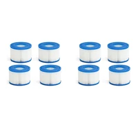 8 pcs pool filters cartridges type s1 for intex purespahot tub filterpool spa filter for intex 29001e11692 spa filter