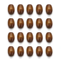500pc natural wooden beads brown barrel shape spacer beads no harm beads for diy kid necklace jewelrys makings 6x8mm