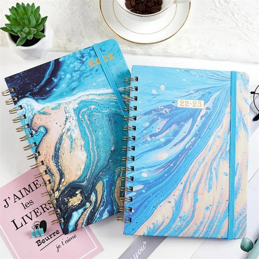 

2022 Time 365 Days Schedule Book A5 Newest Notepads Creative Planner Reminder Timetable Desk Dates Diary Planner Notebook