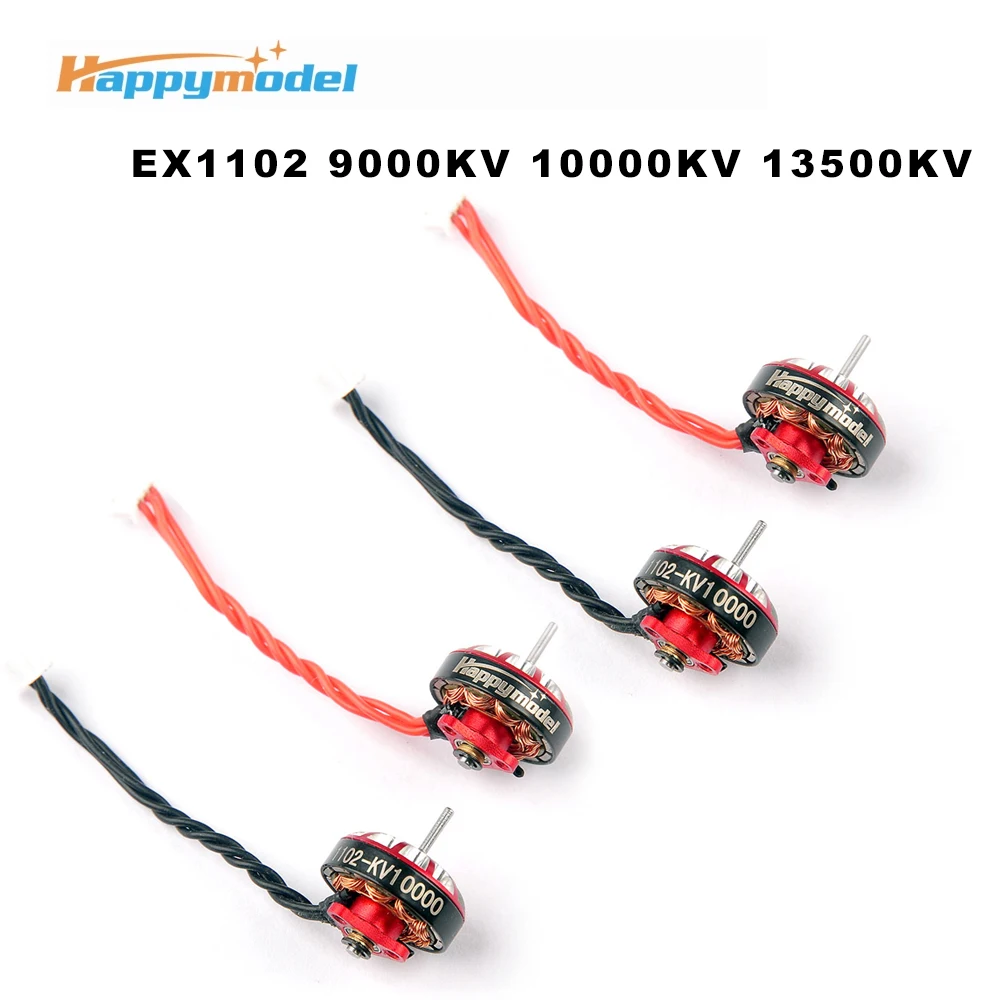 Happymodel EX1102 8500KV 9000KV 10000KV 13500KV Mobula7 бесщеточный двигатель для 2 s-3 s 75 мм-85 мм BWhoops DIY FPV Drone Quadcopt