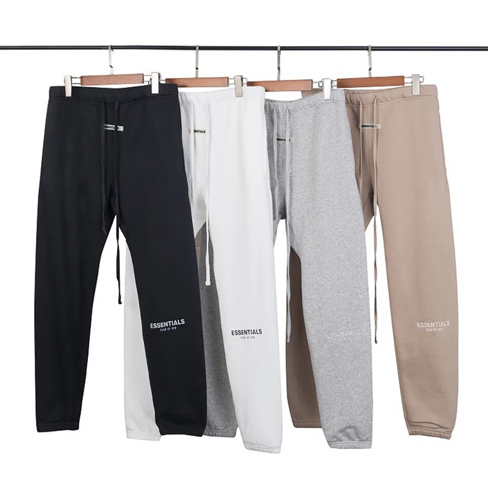 

2020ss CARL's Men SweatPants Reflective Letter Print Casual Fashion trousers Autumn Spring Hip Hop joggers