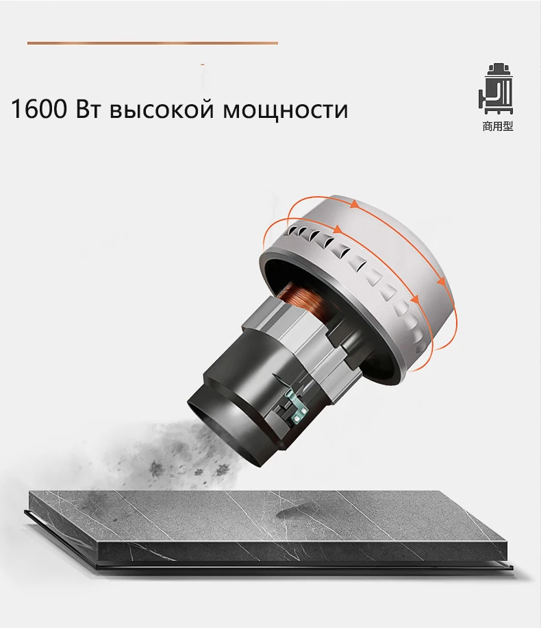 JIE NUO автомобильный пылесос для дома большой мощности всасывания высокой мощности автомойка магазин сухой и влажной выдувания пылесос