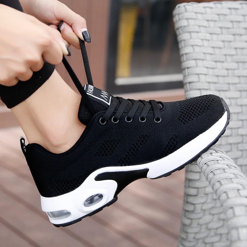 

Running Shoes Women Sneakers Air Cushion Sport Shoes Casual Shoes Outdoor Light Weight Walking Shoes Platform Tennis Sneakers