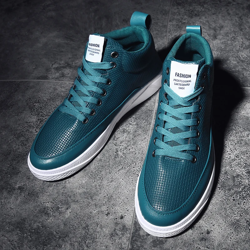 Мужские кроссовки модные высокие мужские парусиновые туфли Уличная обувь для