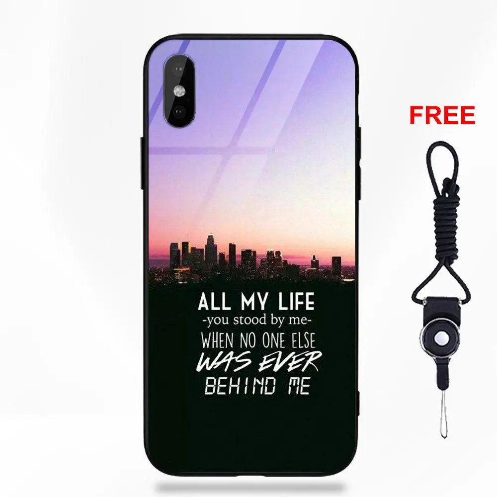 Для Apple iPhone X XS Max XR 5 5C 5S SE 6 6S 7 8 Plus силиконовая рамка из ТПУ закаленное стекло